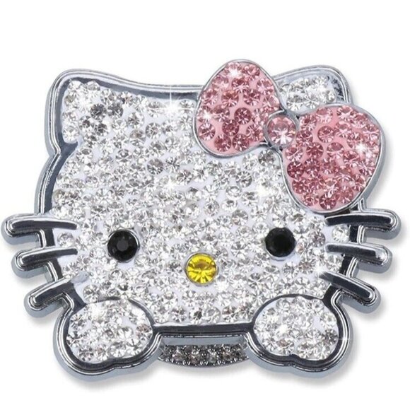Hello Kitty Push To Start Car Ignition Cover On/Off Start Cover Hello Kitty New - Picture 1 of 7